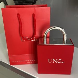 ♥️ UNO de 50 Jewelry Box with Bag